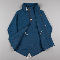 The Quiet Life Bauhaus Fishtail Jacket - Navy thumbnail