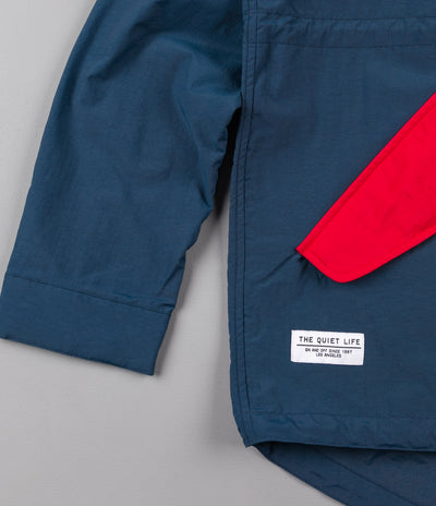The Quiet Life Bauhaus Fishtail Jacket - Navy