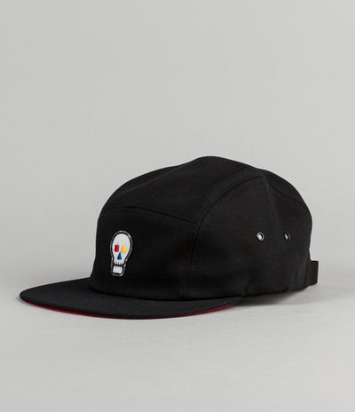 The Quiet Life Bauhaus Skull 5 Panel Cap - Black