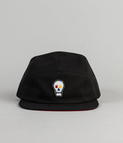 The Quiet Life Bauhaus Skull 5 Panel Cap - Black