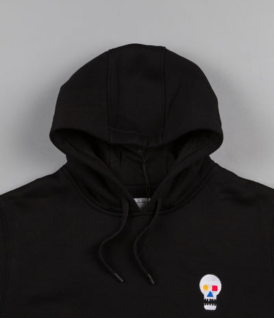 The Quiet Life Bauhaus Skull Hooded Sweatshirt - Black
