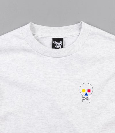 The Quiet Life Bauhaus Skull T-Shirt - Ash