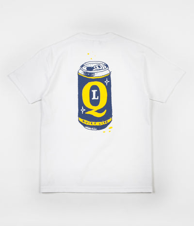 The Quiet Life Beer Can T-Shirt - White
