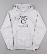 The Quiet Life Camera Club Hooded Sweatshirt - Heather Grey