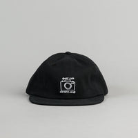 The Quiet Life Camera Club Polo Cap - Black thumbnail