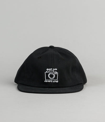 The Quiet Life Camera Club Polo Cap - Black