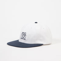 The Quiet Life Camera Club Polo Cap - White / Navy thumbnail