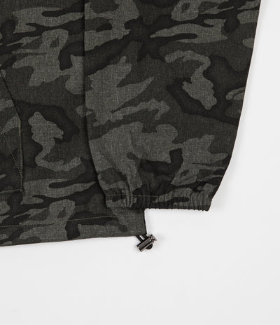 The Quiet Life Camo Windy Pullover Jacket - Army