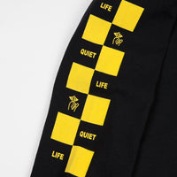 The Quiet Life Checker Long Sleeve T-Shirt - Black thumbnail