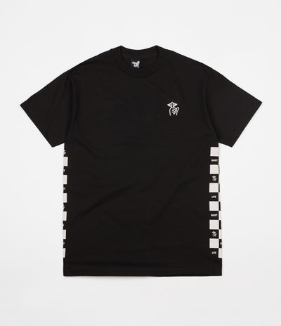 The Quiet Life Checker T-Shirt - Black