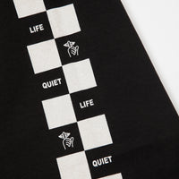 The Quiet Life Checker T-Shirt - Black thumbnail