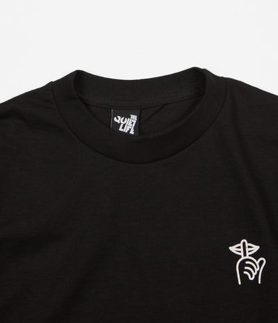 The Quiet Life Checker T-Shirt - Black