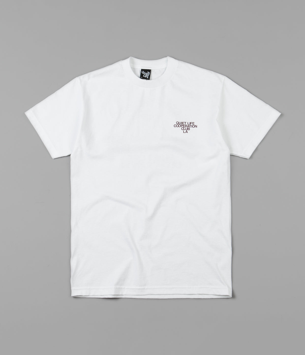 The Quiet Life Cooperation Club T-Shirt - White | Flatspot