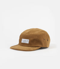 The Quiet Life Cord 5 Panel Camper Cap - Tan