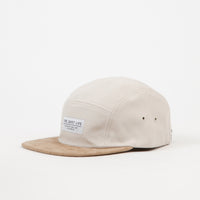 The Quiet Life Cord Combo 5 Panel Cap - Stone thumbnail
