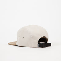 The Quiet Life Cord Combo 5 Panel Cap - Stone thumbnail