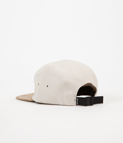 The Quiet Life Cord Combo 5 Panel Cap - Stone