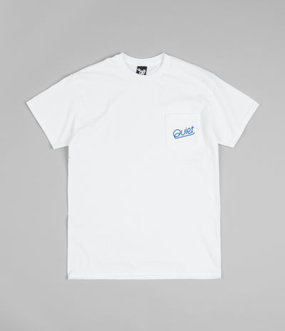 The Quiet Life Cursive Pocket T-Shirt - White