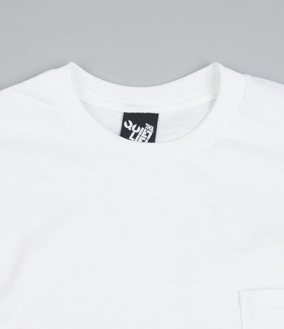 The Quiet Life Cursive Pocket T-Shirt in White