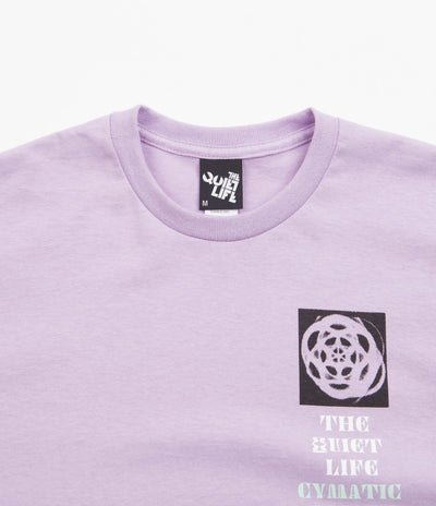 The Quiet Life Cymatic Sounds T-Shirt - Lavender
