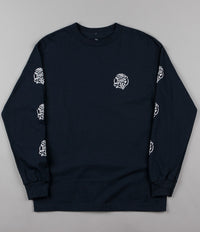 The Quiet Life Day Logo Premium Long Sleeve T-Shirt - Navy