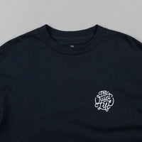 The Quiet Life Day Logo Premium Long Sleeve T-Shirt - Navy thumbnail