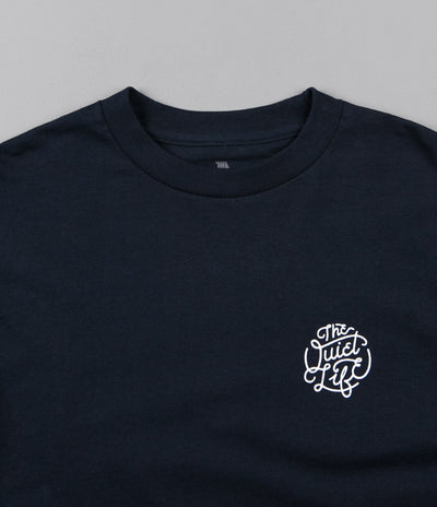 The Quiet Life Day Logo Premium Long Sleeve T-Shirt - Navy
