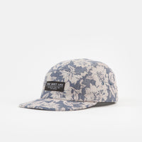 The Quiet Life Denim Floral 5 Panel Camper Cap - Floral thumbnail