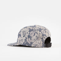 The Quiet Life Denim Floral 5 Panel Camper Cap - Floral thumbnail