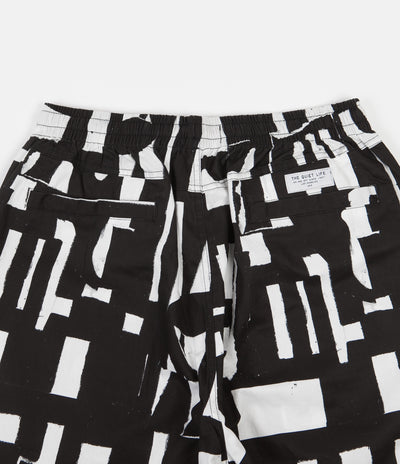 The Quiet Life Ekta Beach Pants - Black / White