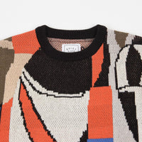 The Quiet Life Ekta Cotton Crewneck Sweatshirt - Multi thumbnail