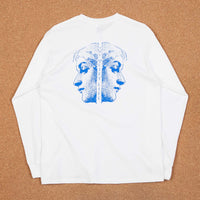 The Quiet Life Face Off Long Sleeve T-Shirt - White thumbnail