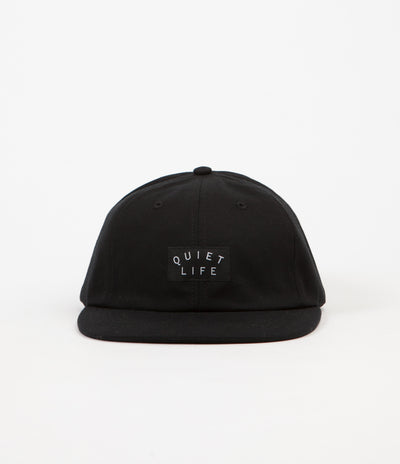 The Quiet Life Field Polo Cap - Black
