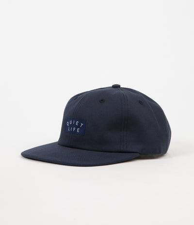 The Quiet Life Field Polo Cap - Navy