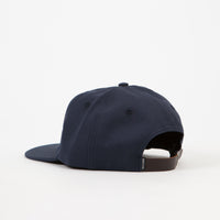 The Quiet Life Field Polo Cap - Navy thumbnail