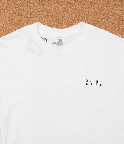 The Quiet Life Finder Long Sleeve T-Shirt - White