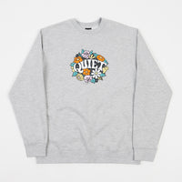 The Quiet Life Flowers Crewneck Sweatshirt - Heather Grey thumbnail