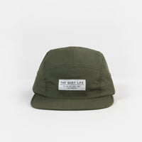 The Quiet Life Foundation 5 Panel Camper Cap - Army thumbnail