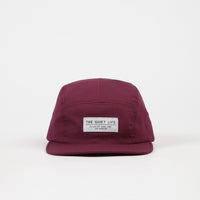 The Quiet Life Foundation 5 Panel Cap - Maroon thumbnail