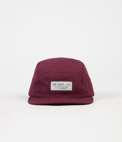 The Quiet Life Foundation 5 Panel Cap - Maroon