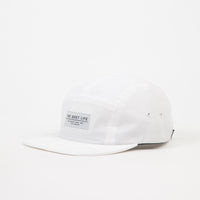The Quiet Life Foundation 5 Panel Cap - White thumbnail