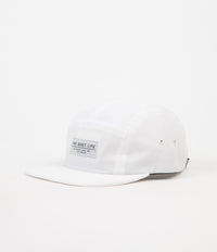 The Quiet Life Foundation 5 Panel Cap - White
