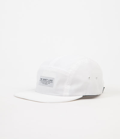 The Quiet Life Foundation 5 Panel Cap - White