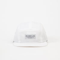 The Quiet Life Foundation 5 Panel Cap - White thumbnail