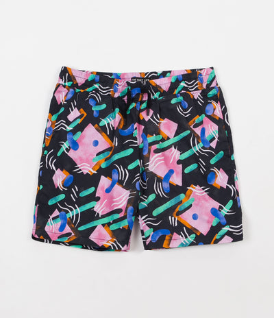 The Quiet Life Gibbler Beach Shorts - Black