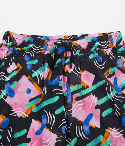 The Quiet Life Gibbler Beach Shorts - Black