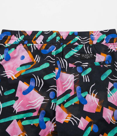 The Quiet Life Gibbler Beach Shorts - Black