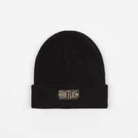 The Quiet Life Gold Label Beanie - Black thumbnail