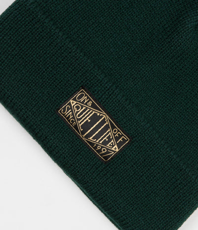 The Quiet Life Gold Label Beanie - Forest