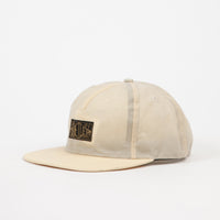 The Quiet Life Gold Label Snapback Cap - Natural thumbnail